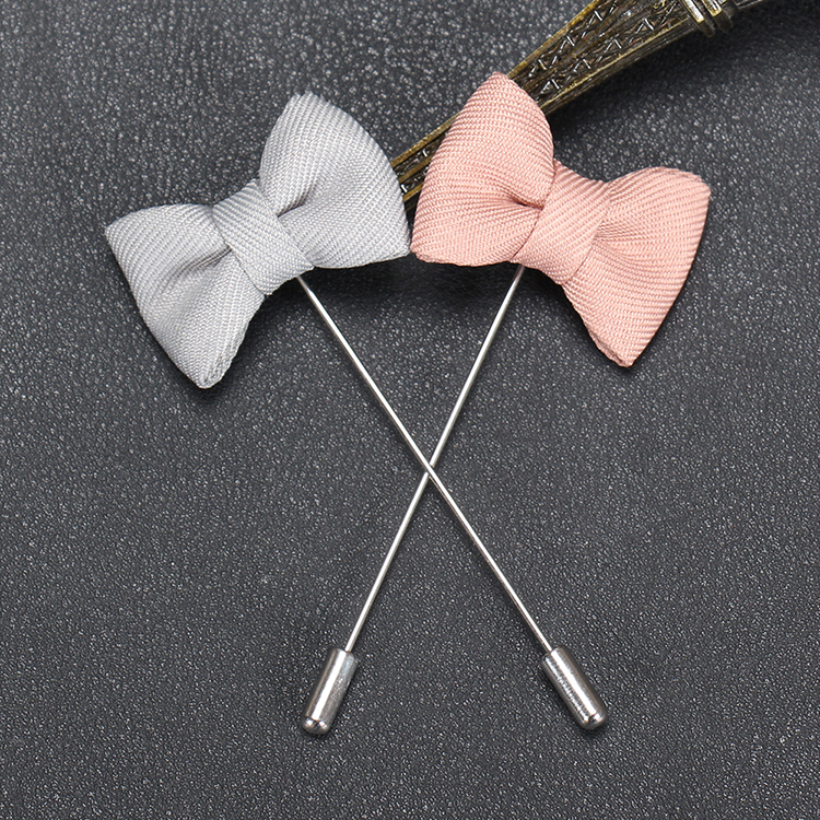 Casual Designer Brooches Bowtie Shape Lapel Pin